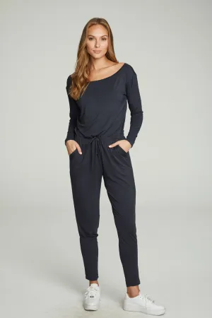 Off The Shoulder Long Sleeve Jumpsuit