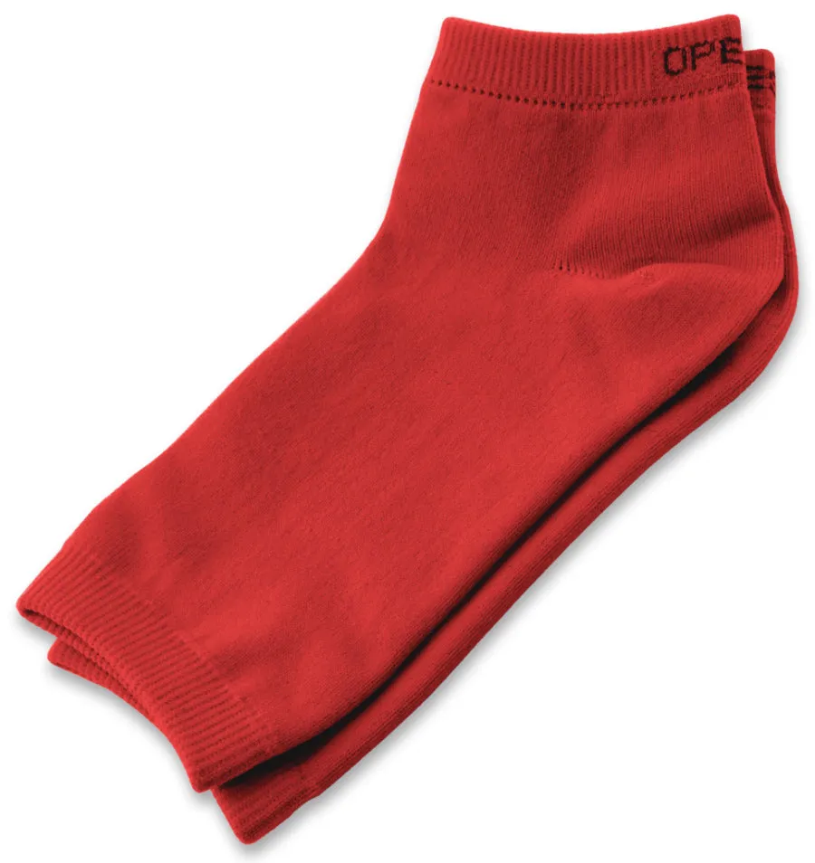 OpeToz Toeless Socks (Red) 3 PACK