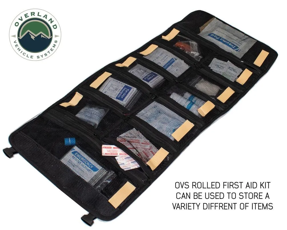 Overland Vehicle Systems RalliTEK Edition Rolled First Aid Bag