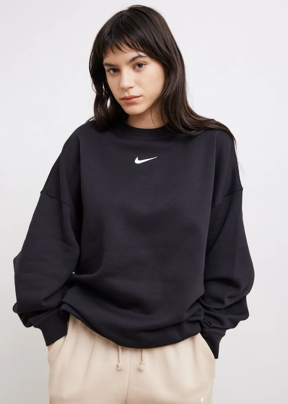 Oversized Crew Fleece