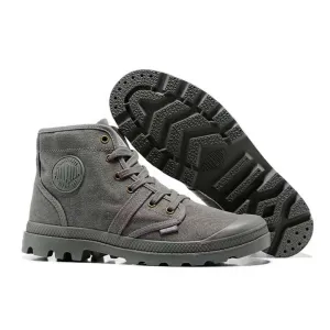 Palladium Depuis Jean Top Boot- Grey