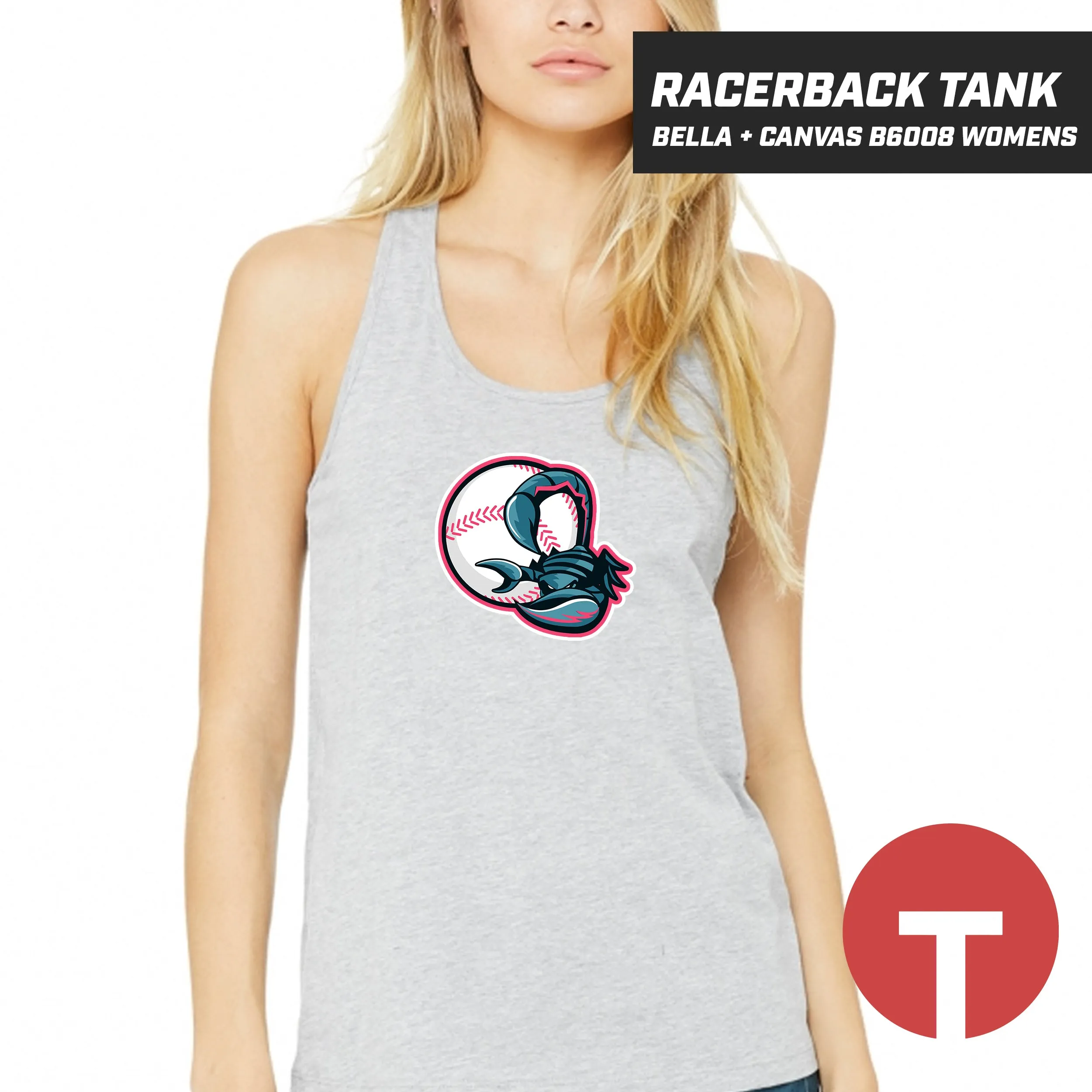 PBC Stingers - Bella   Canvas B6008 Women's Jersey Racerback Tank