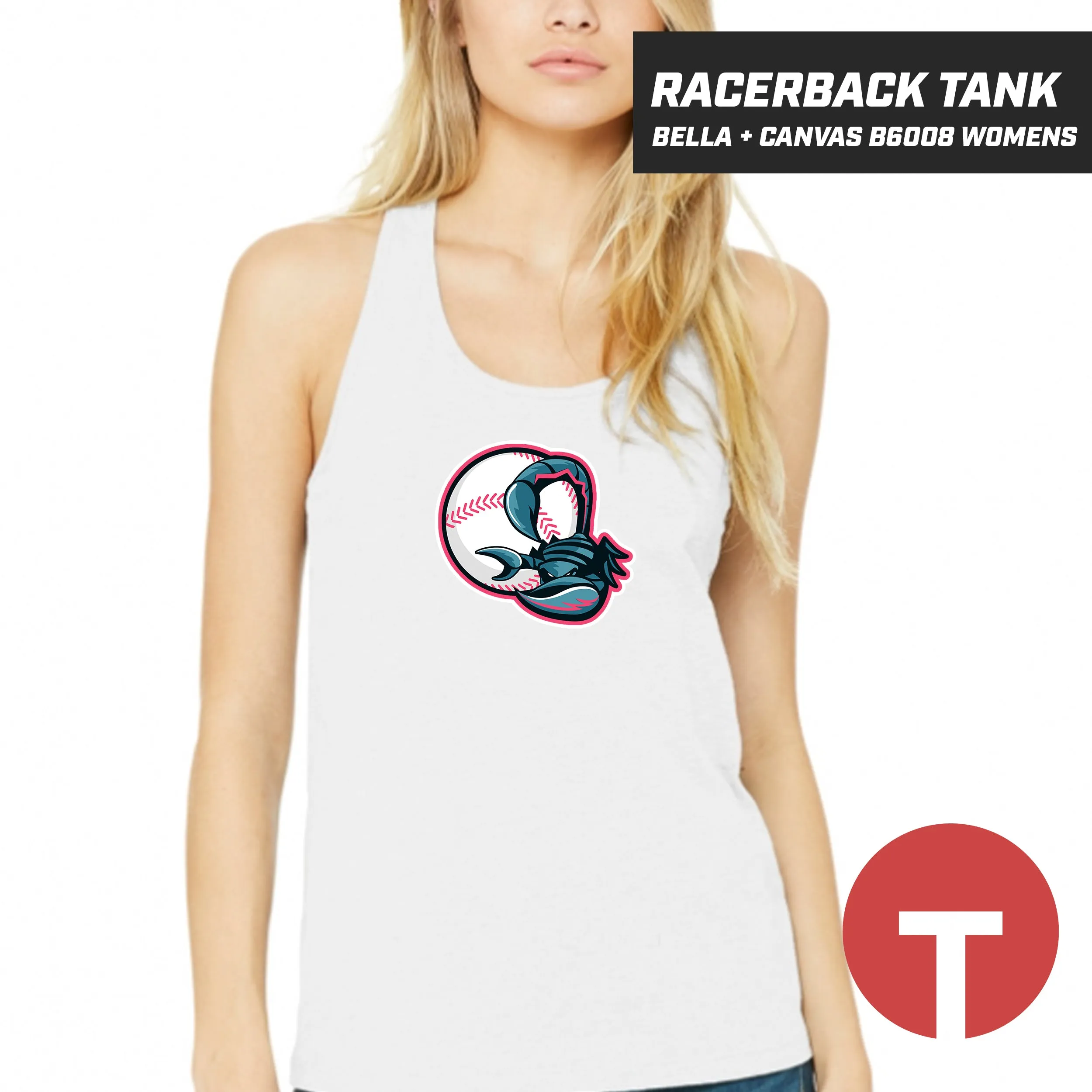 PBC Stingers - Bella   Canvas B6008 Women's Jersey Racerback Tank