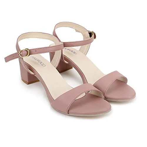 PINKWOOD Womens Pink Heeled Sandal - 6 UK ()