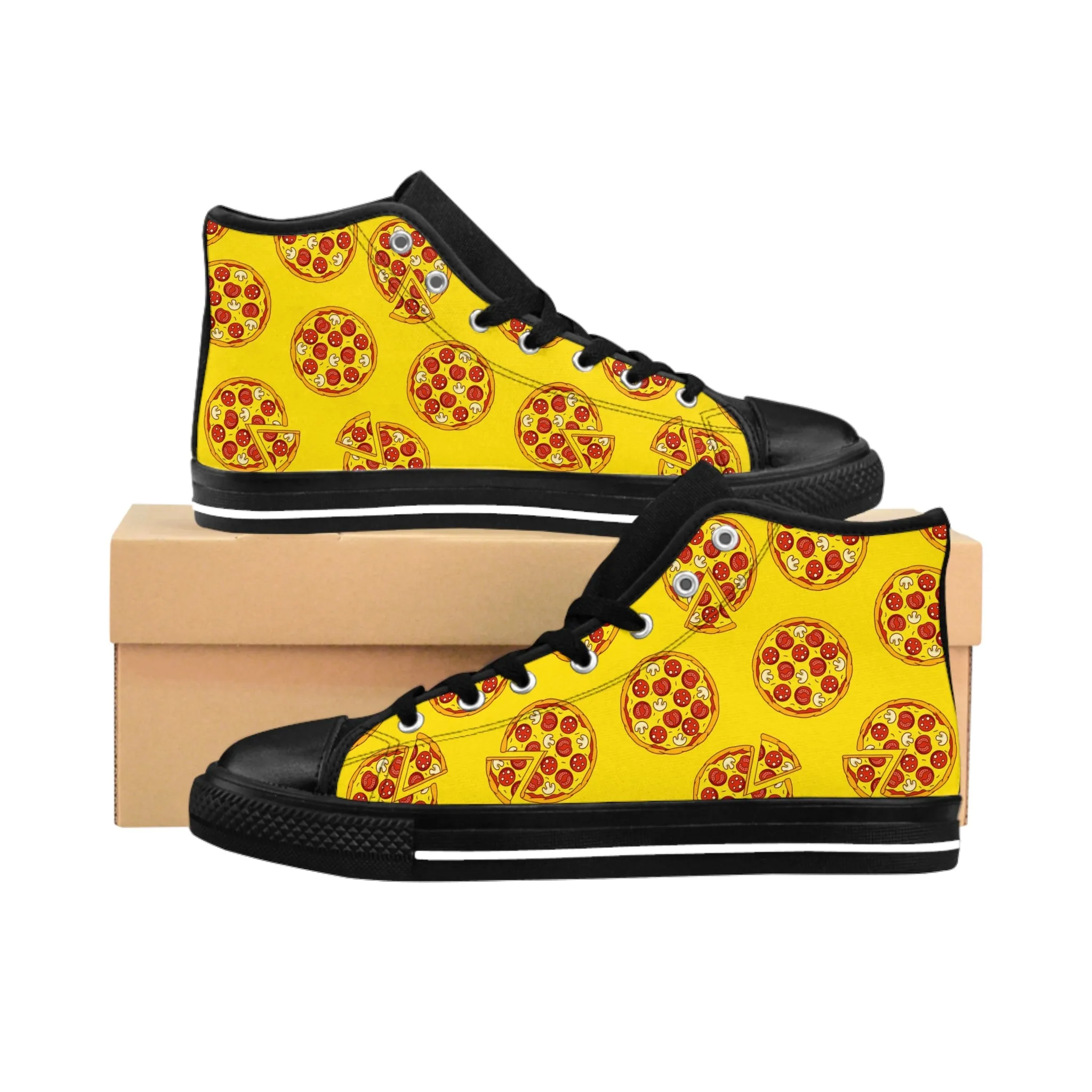 Pizza Men's Classic Sneakers