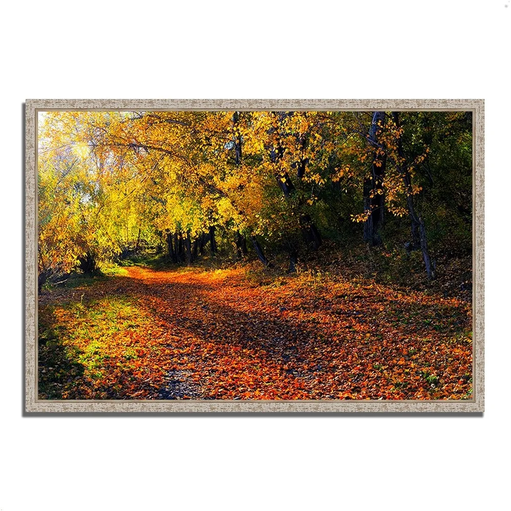 "Auburn Trail", Fine Art Giclee Print on Gallery Wrap Canvas, Ready to Hang