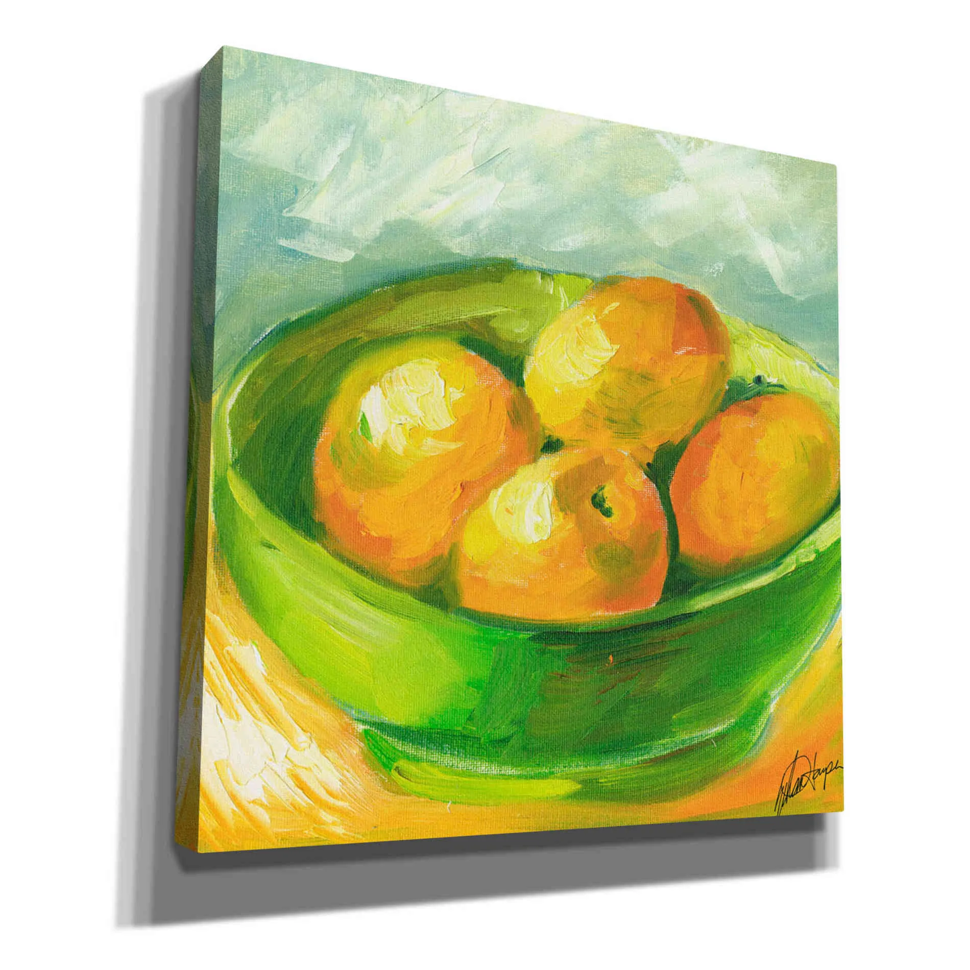 "Bowl of Fruit I" by Ethan Harper, Canvas Wall Art