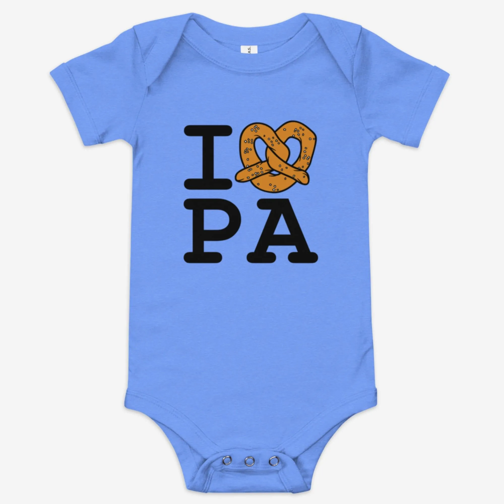 "I Pretzel PA" Baby Onesie