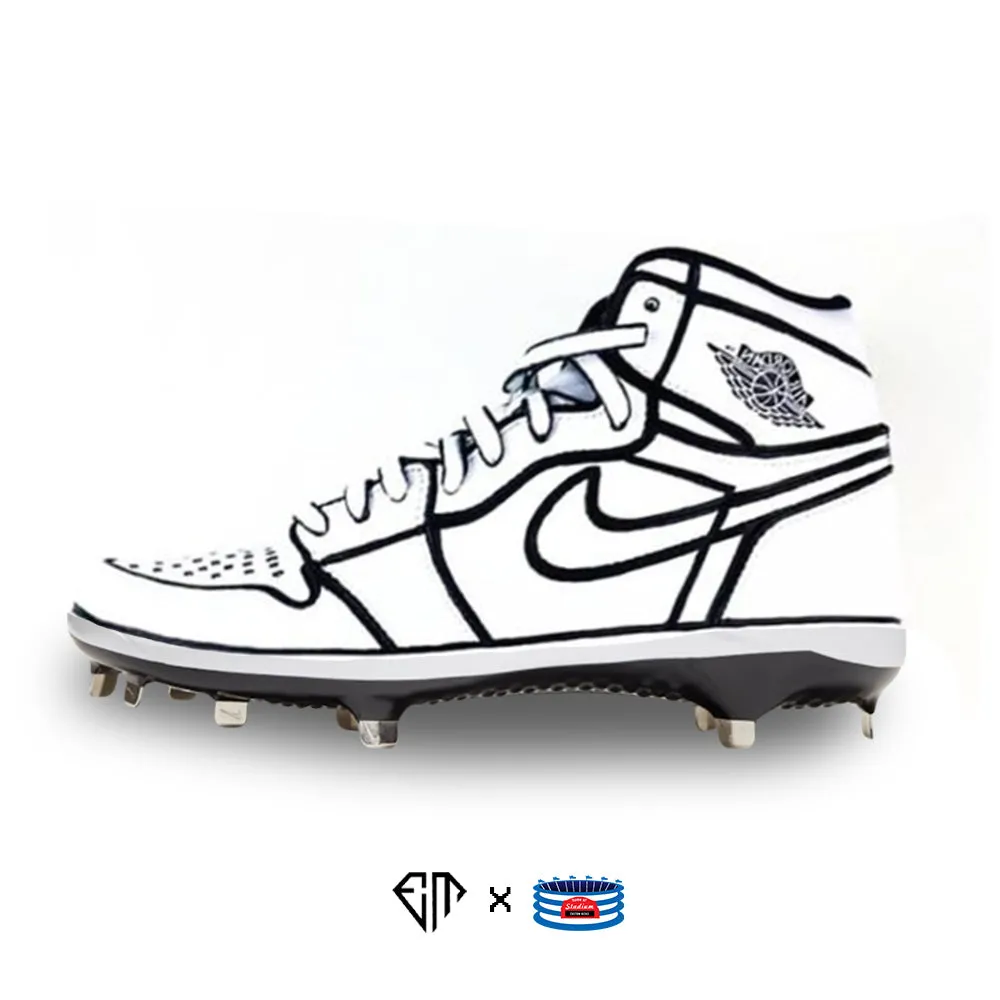 "Lines" Jordan 1 Retro Cleats