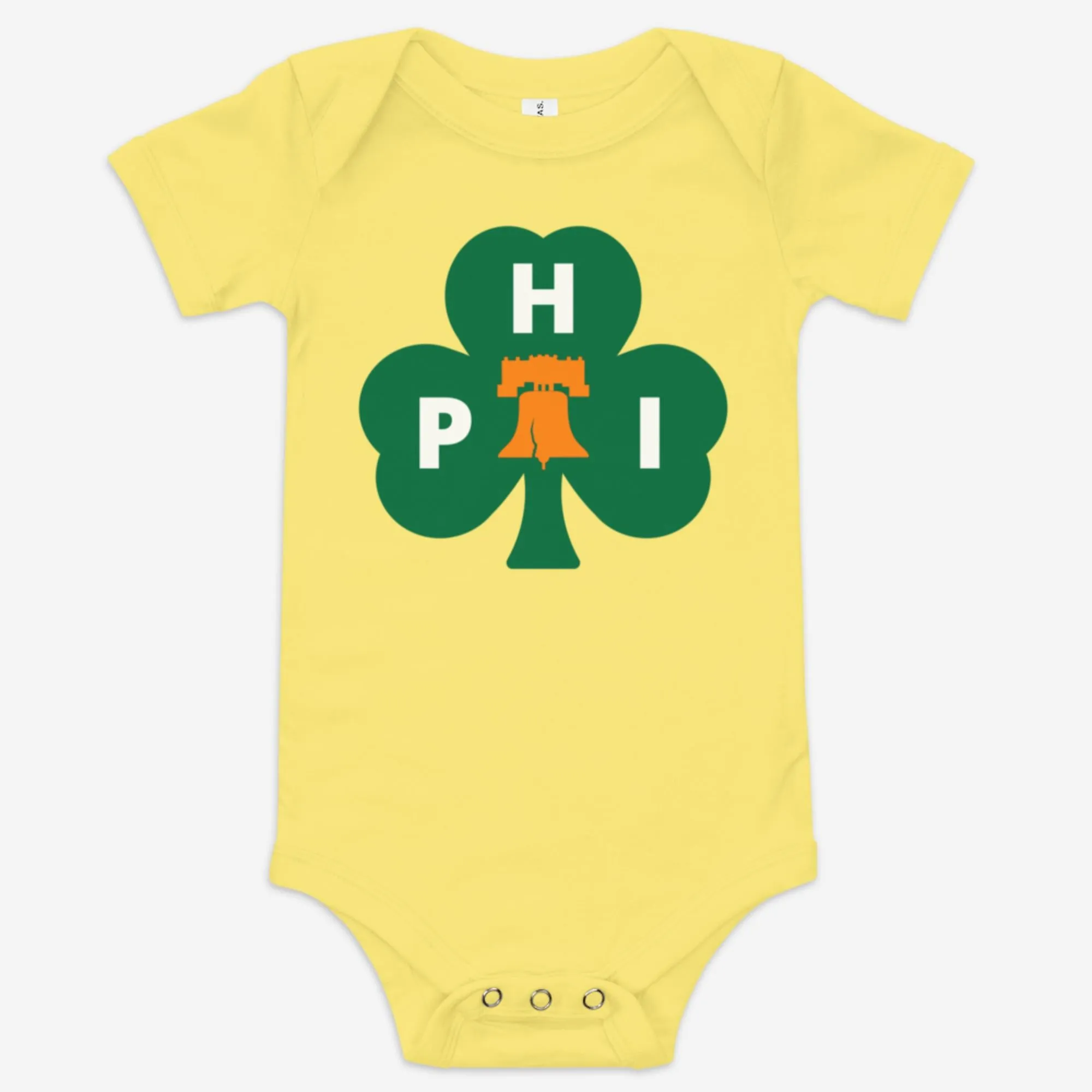 "PHI Shamrock" Baby Onesie