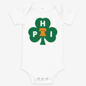 "PHI Shamrock" Baby Onesie