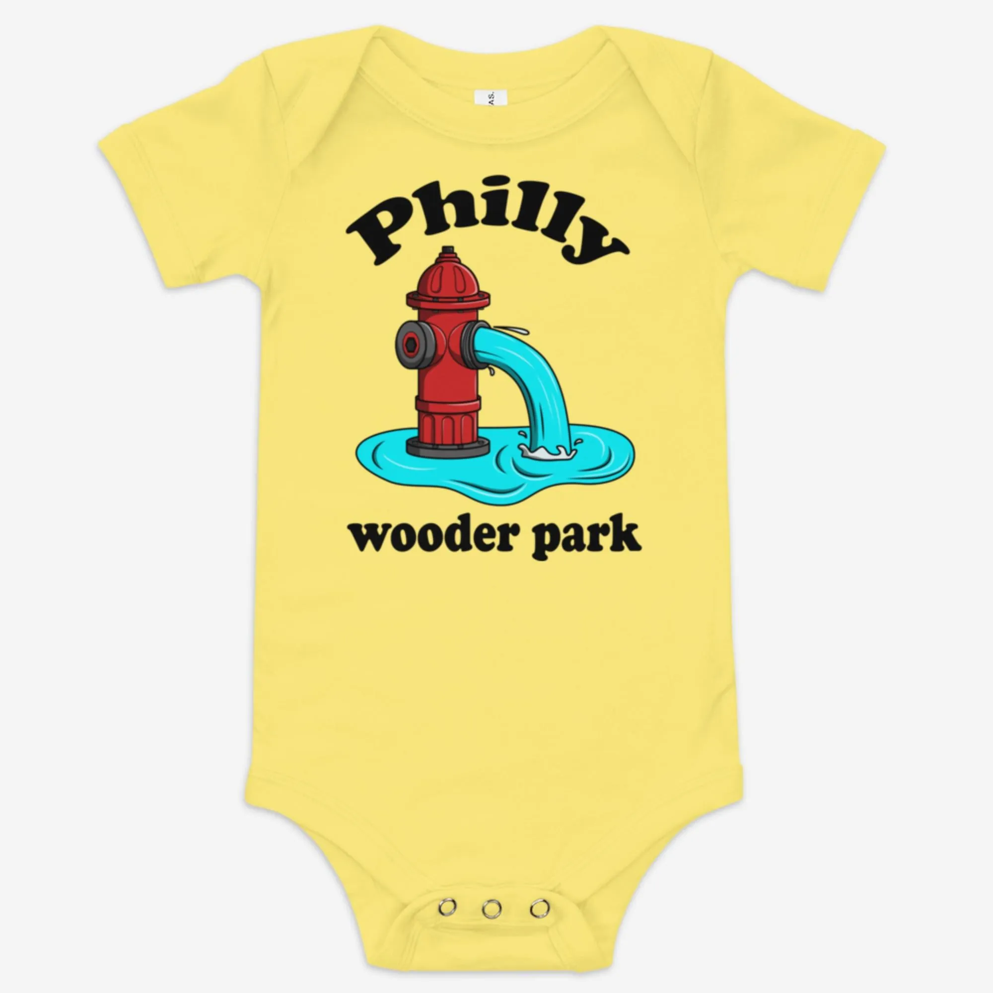 "Philly Wooder Park" Baby Onesie