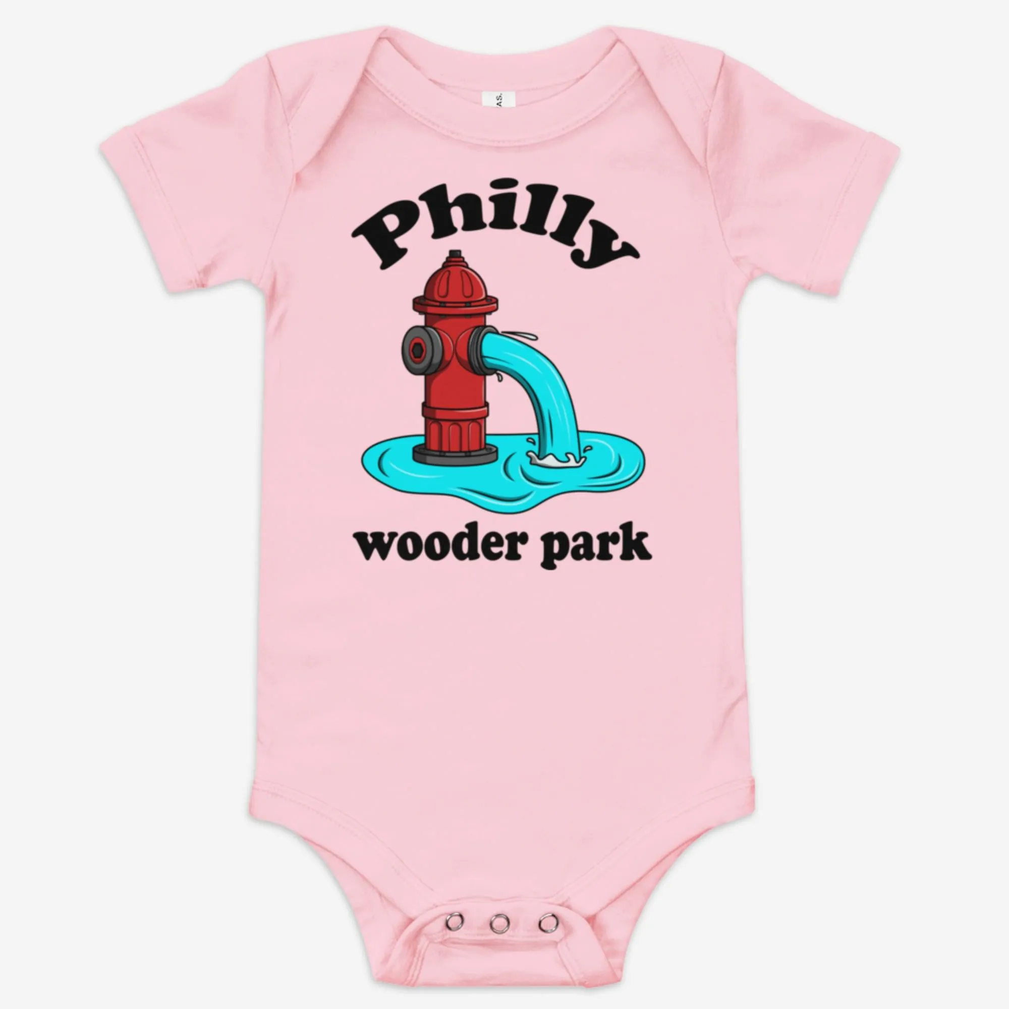 "Philly Wooder Park" Baby Onesie