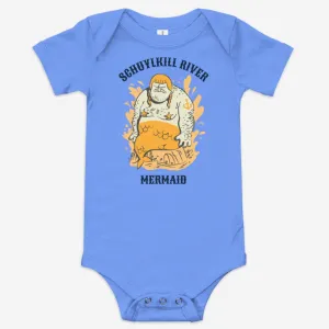 "Schuylkill River Mermaid" Baby Onesie