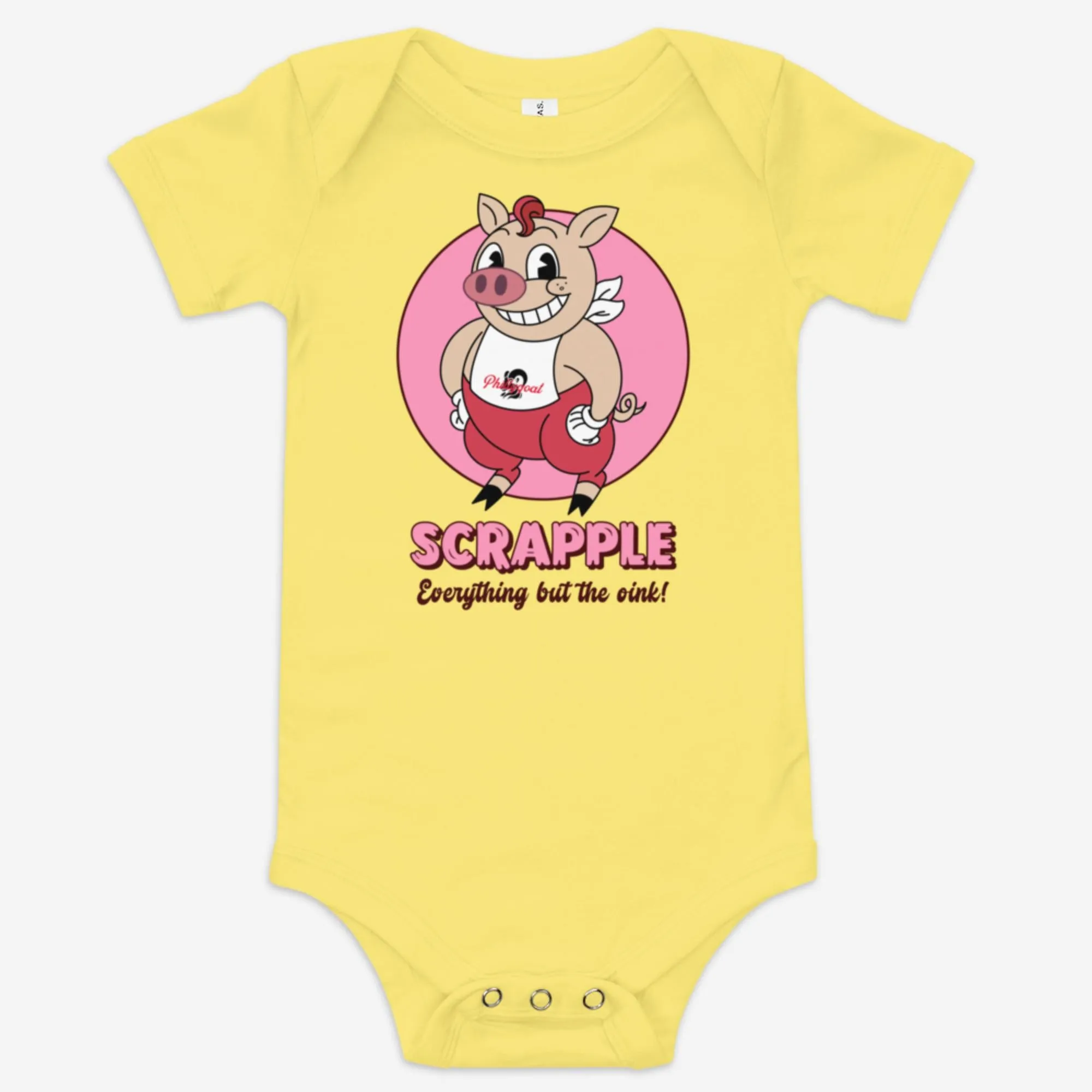 "Scrapple" Baby Onesie