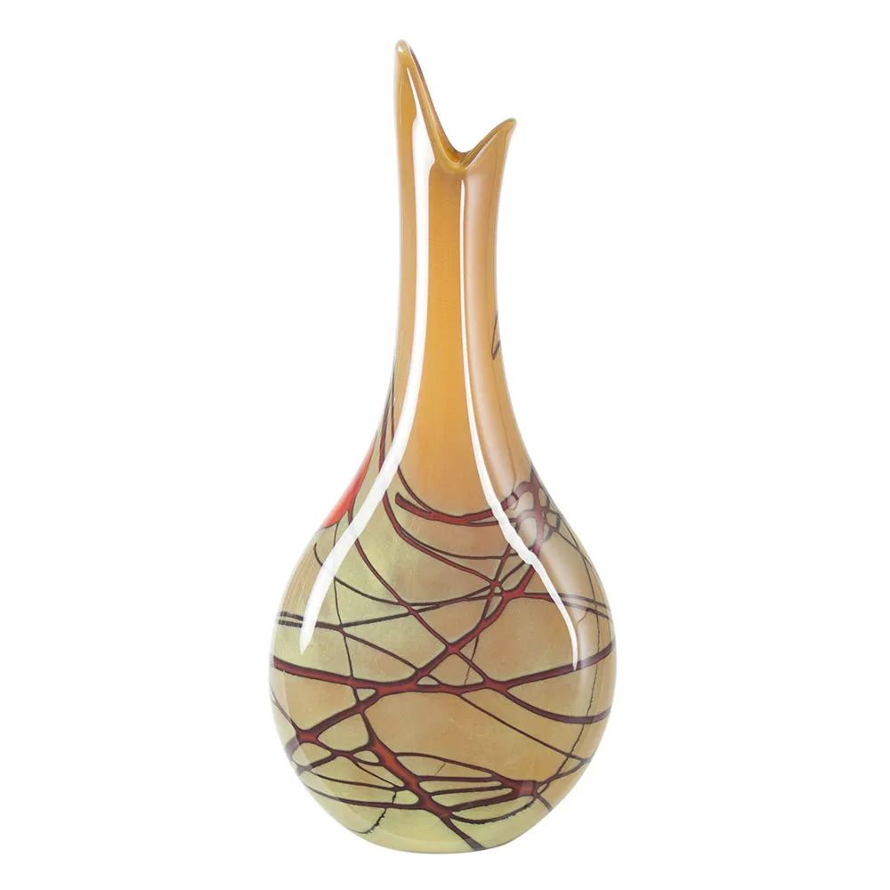 Random Trails Teardrop Vase