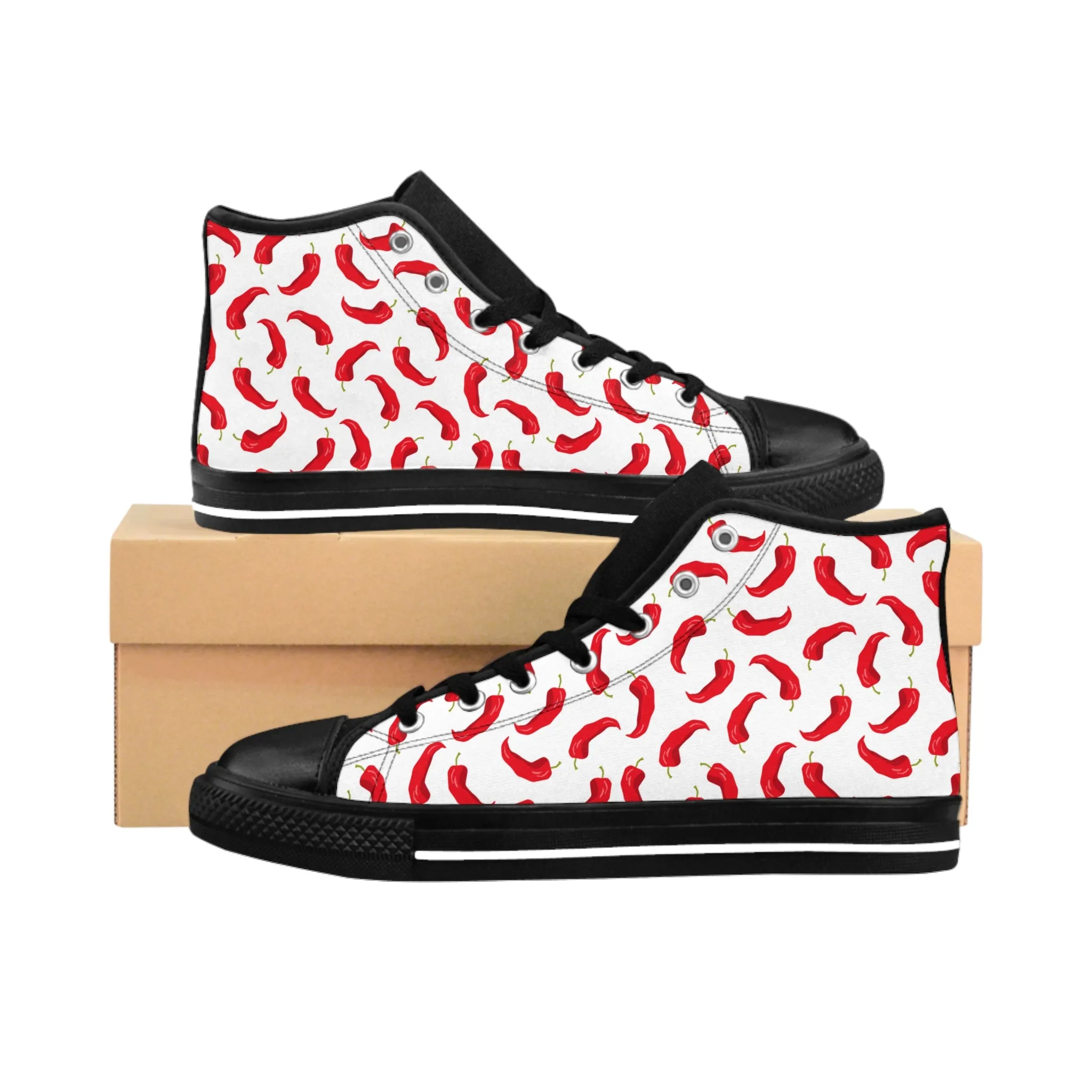 Red Chili Peppers Men's Classic Sneakers