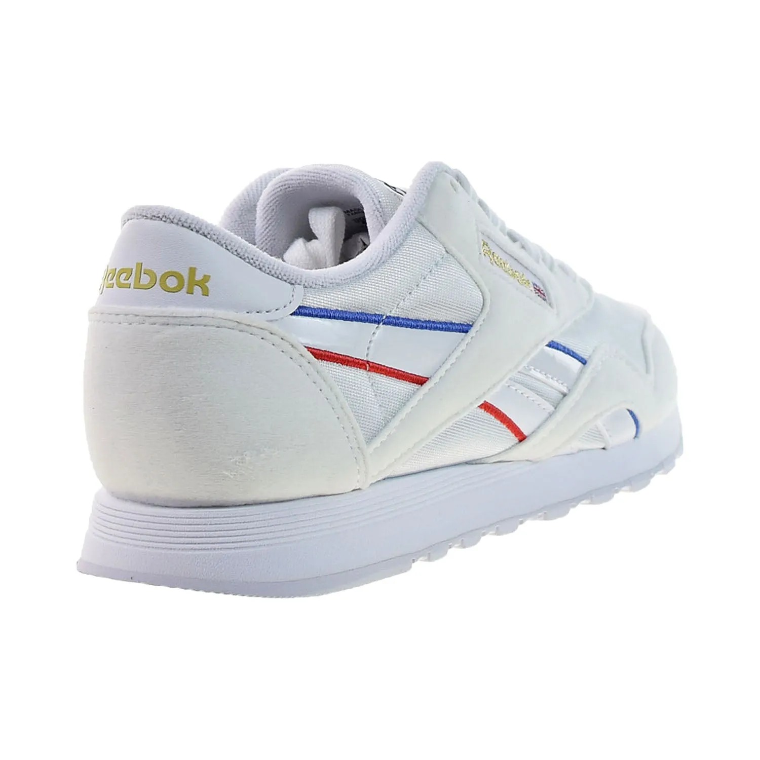 Reebok Classic Nylon Women's Shoes White-Radiant Red-Blue Blast