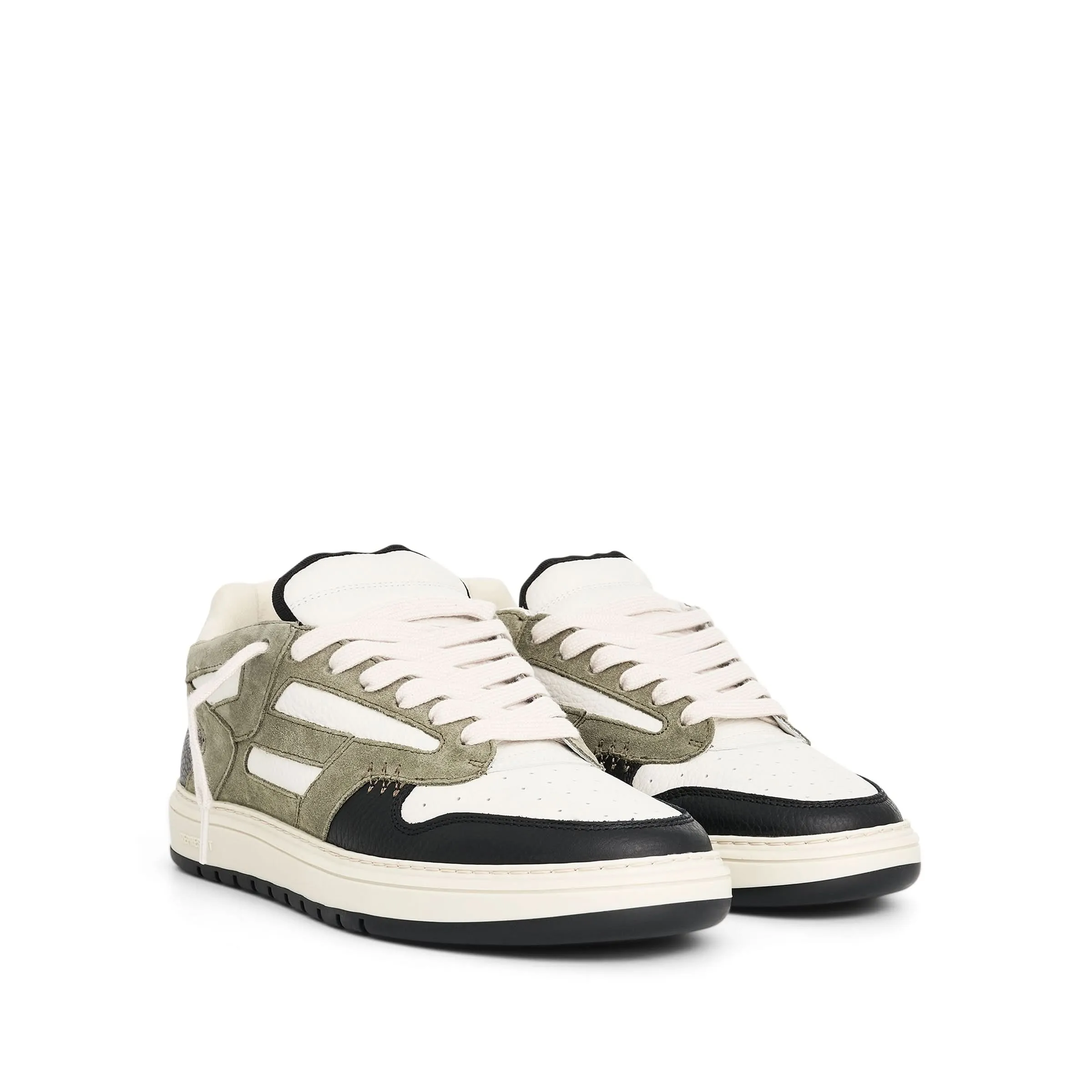 Reptor Low Sneaker in Khaki/Black