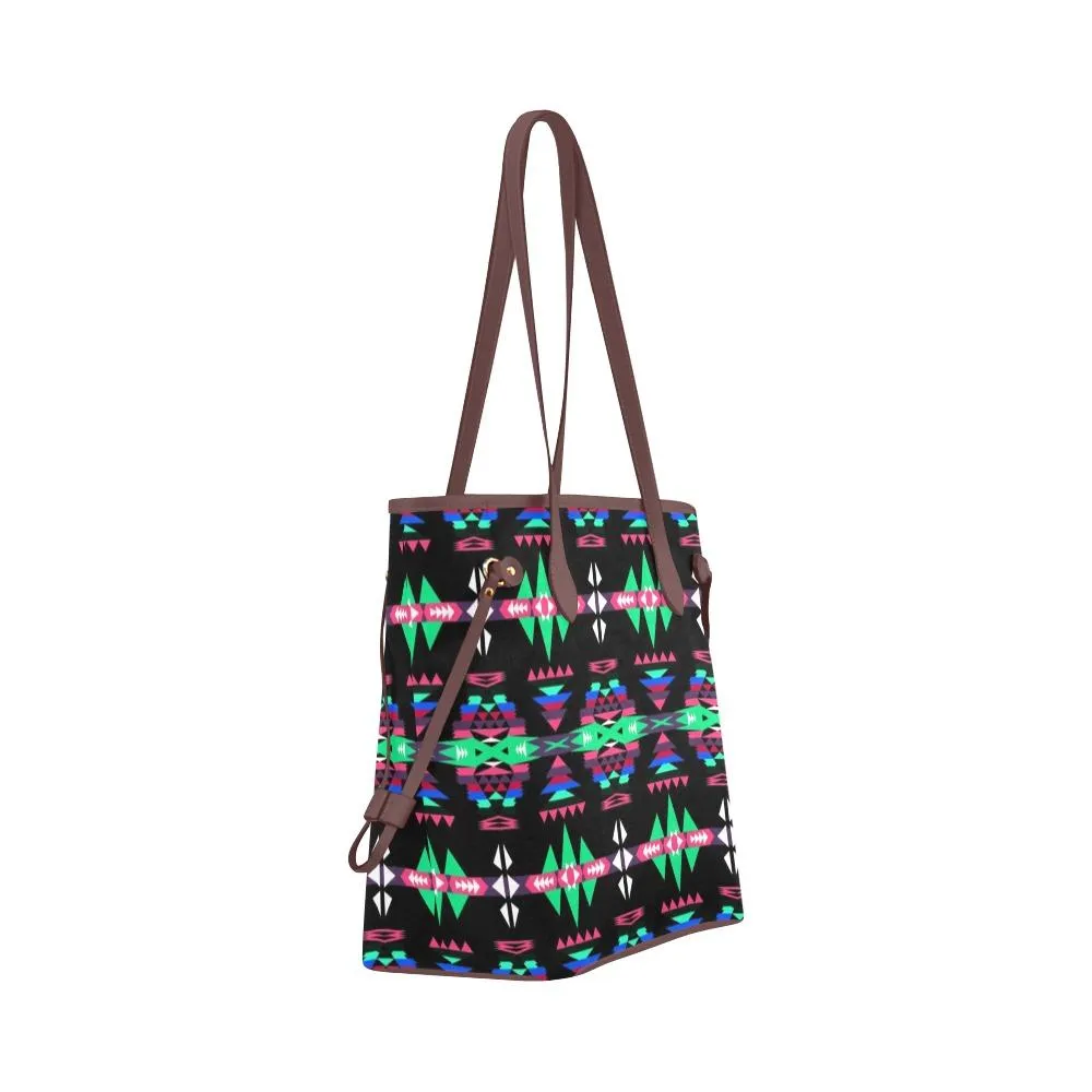 River Trail Journey Clover Canvas Tote Bag