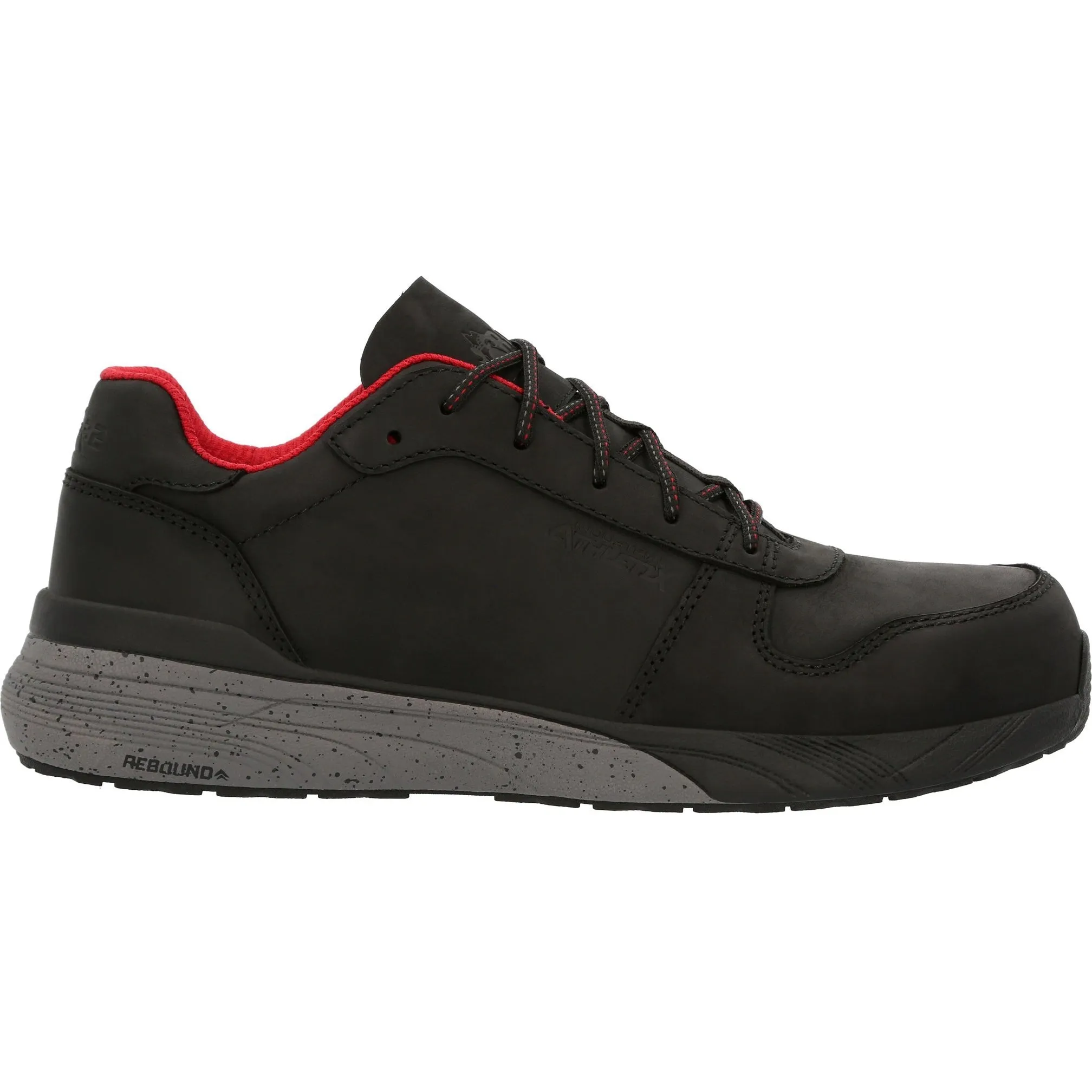 Rocky Men's Industrial Athletix 3" Comp Toe Work Shoe- Black - RKK0367