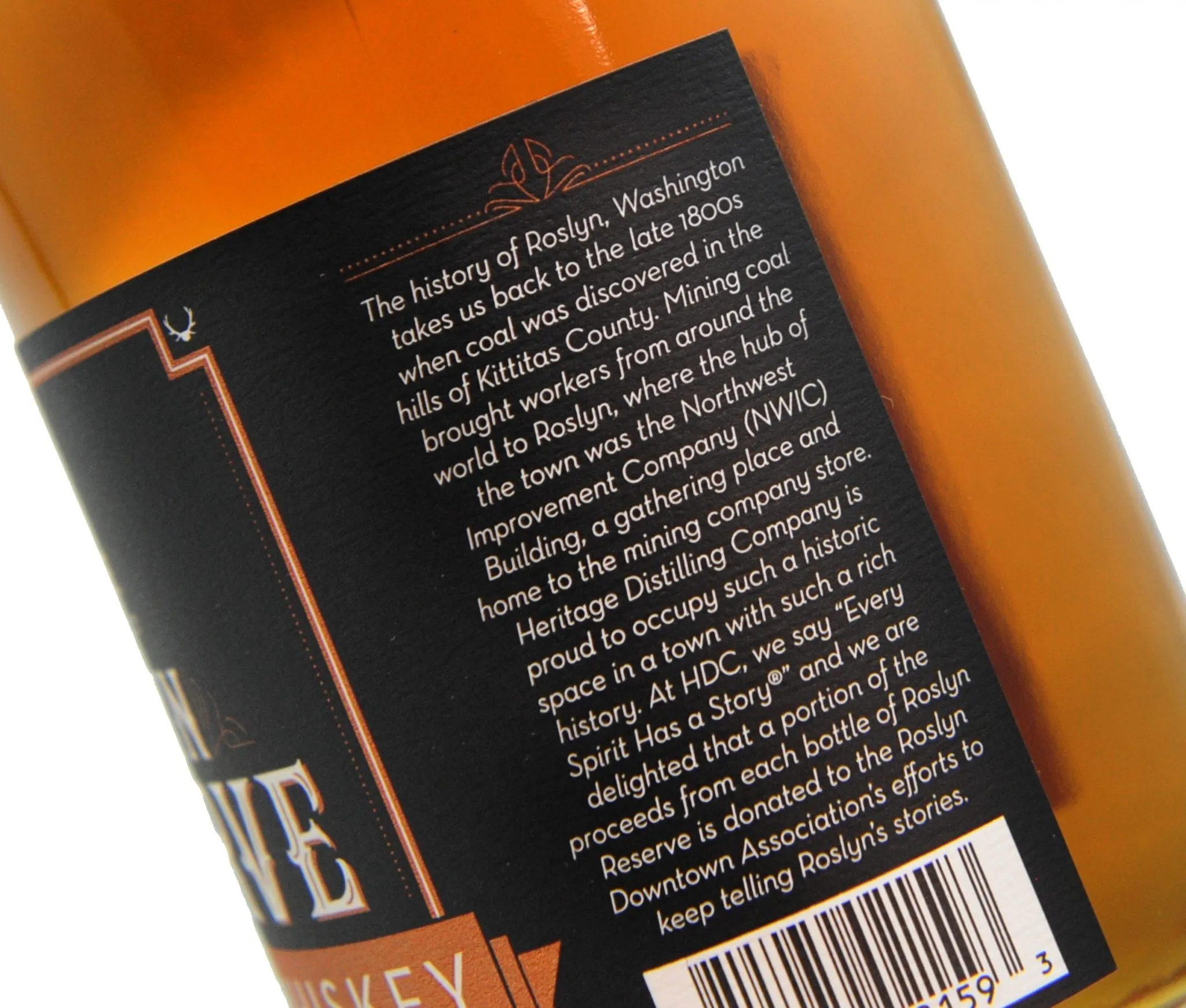 Roslyn Reserve Bourbon Whiskey