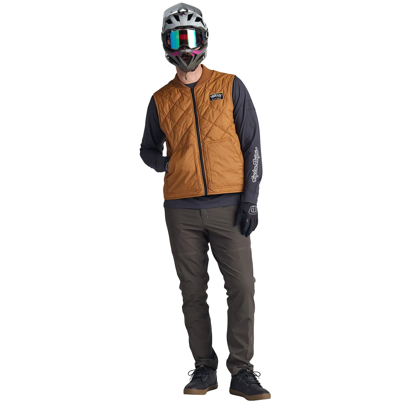 Ruckus Ride Vest Mono Dark Canvas