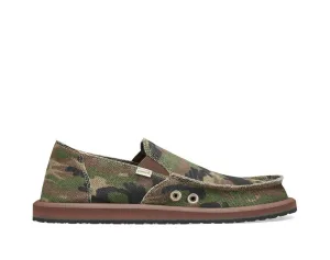 Sanuk Vagabond Camo Shoe-Woodland Camo