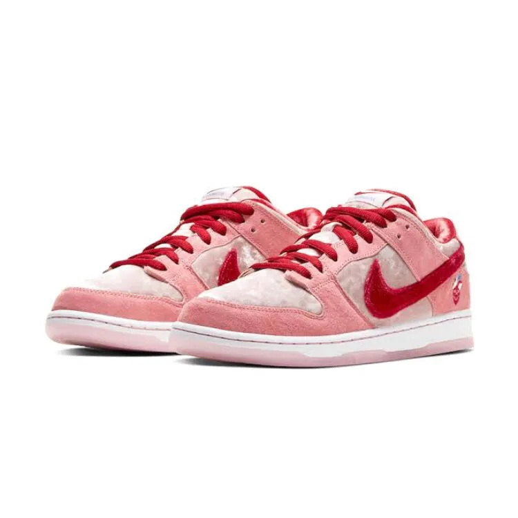 SB Dunk Low Strange Love Regular Box Pink Red White