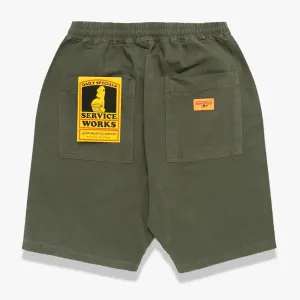 Service Works Classic Canvas Shorts - Olive