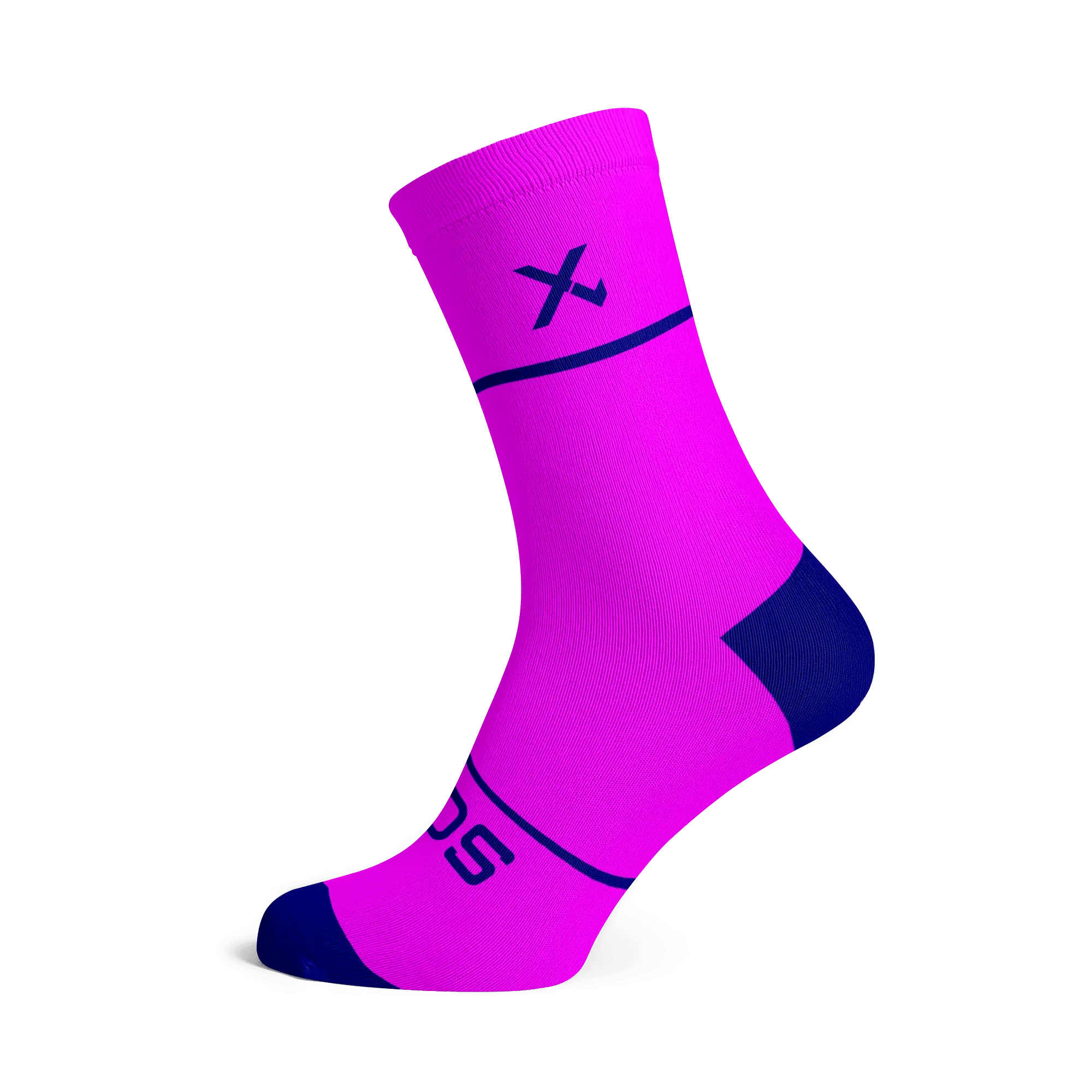 SOX Footwear - Premium Fluo Pink Socks