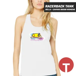 Spinners Softball - Bella   Canvas B6008 Women's Jersey Racerback Tank