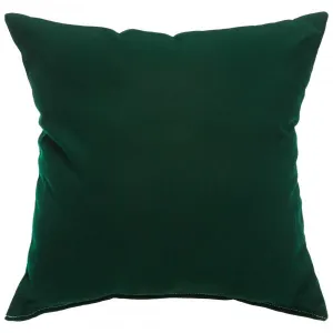 Sunbrella 18"X18" Square Throw Pillow - Canvas Forest Green