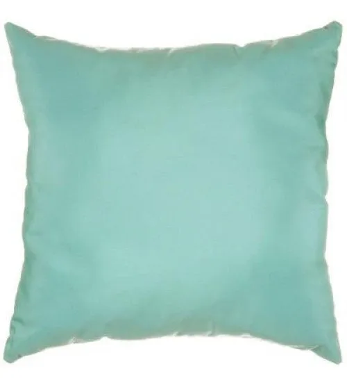 Sunbrella 18"X18" Square Throw Pillow - Canvas Glacier