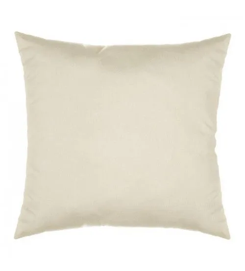 Sunbrella 18"X18" Square Throw Pillow - Spectrum Eggshell