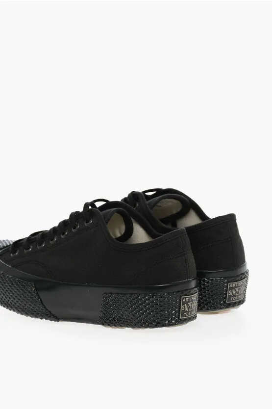 Superga ARTIFACT Low-Top Fabric Sneakers With Rubber Sole