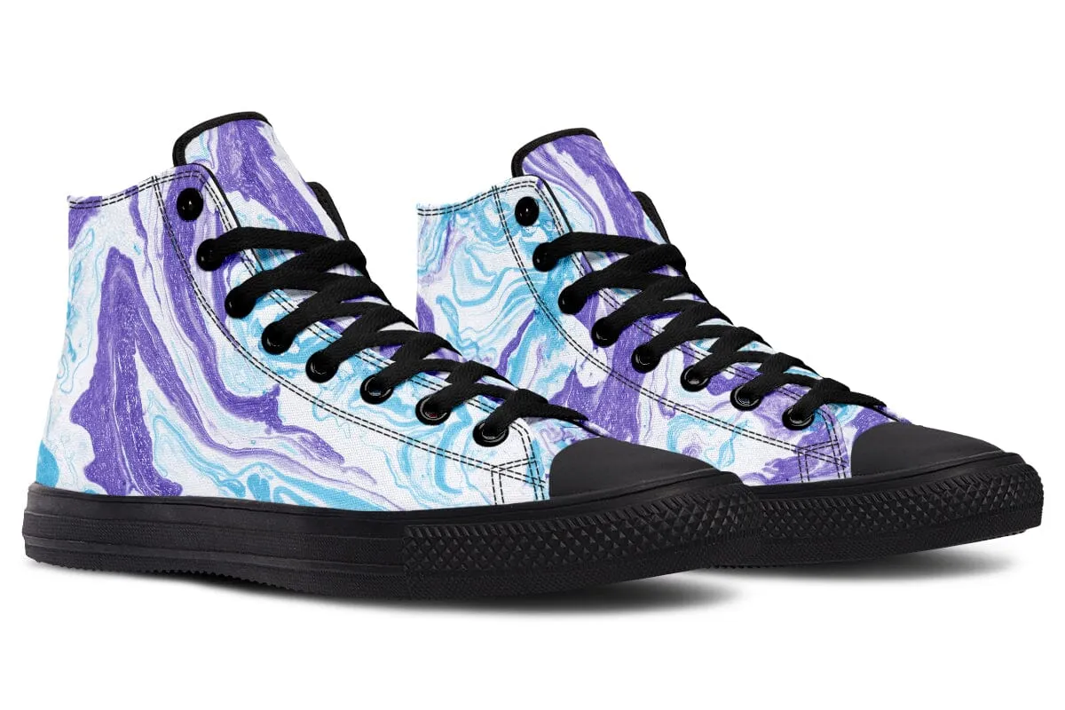 Swirls High Top Shoes