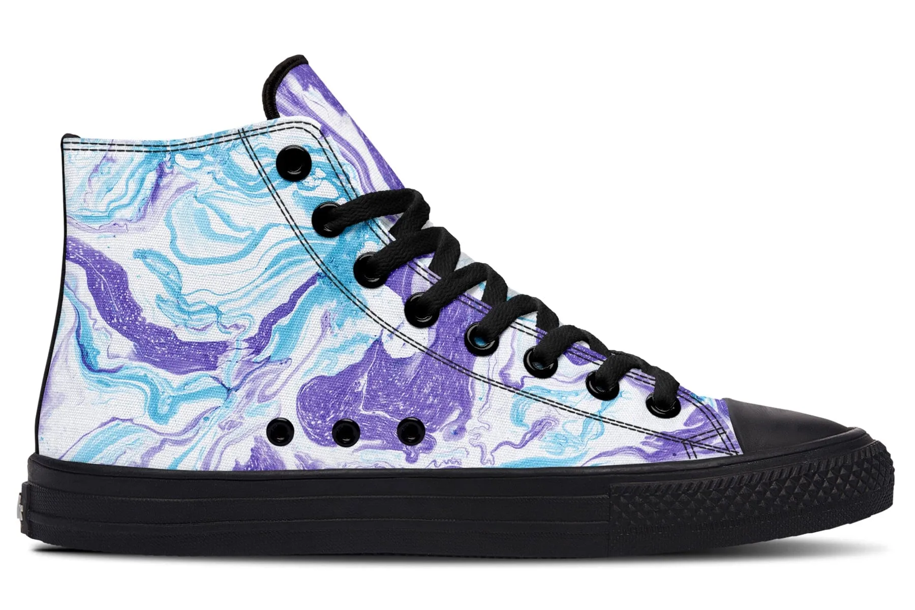 Swirls High Top Shoes