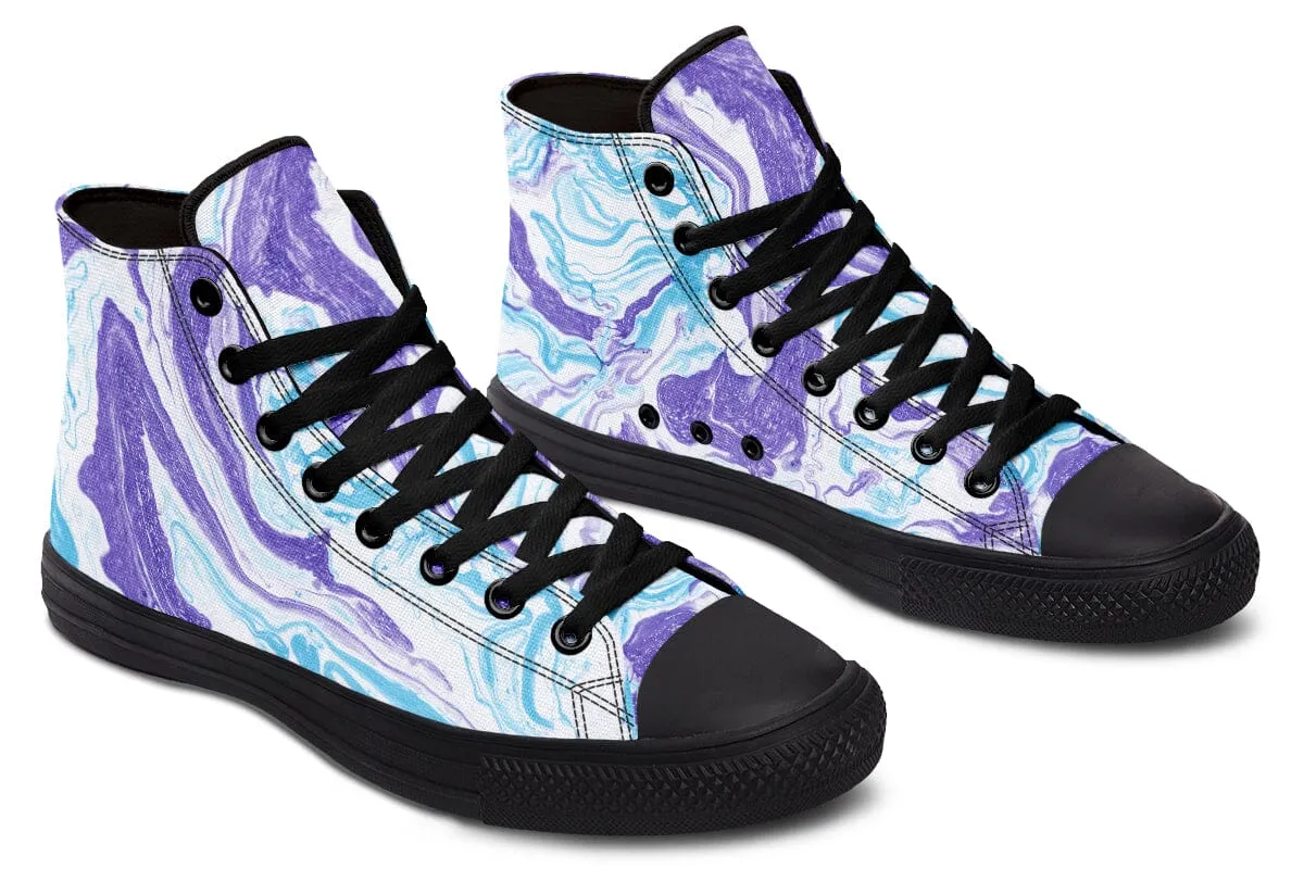 Swirls High Top Shoes