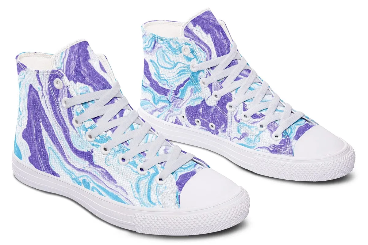 Swirls High Top Shoes