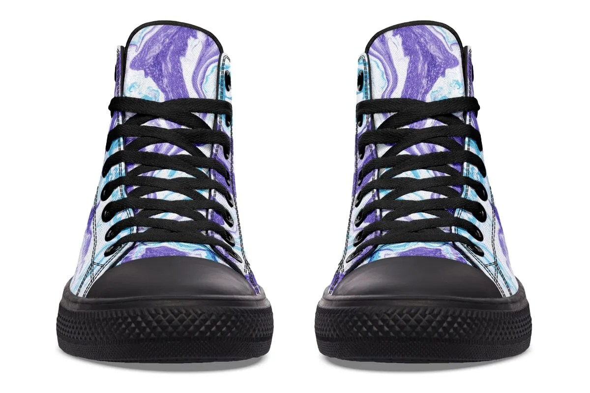 Swirls High Top Shoes