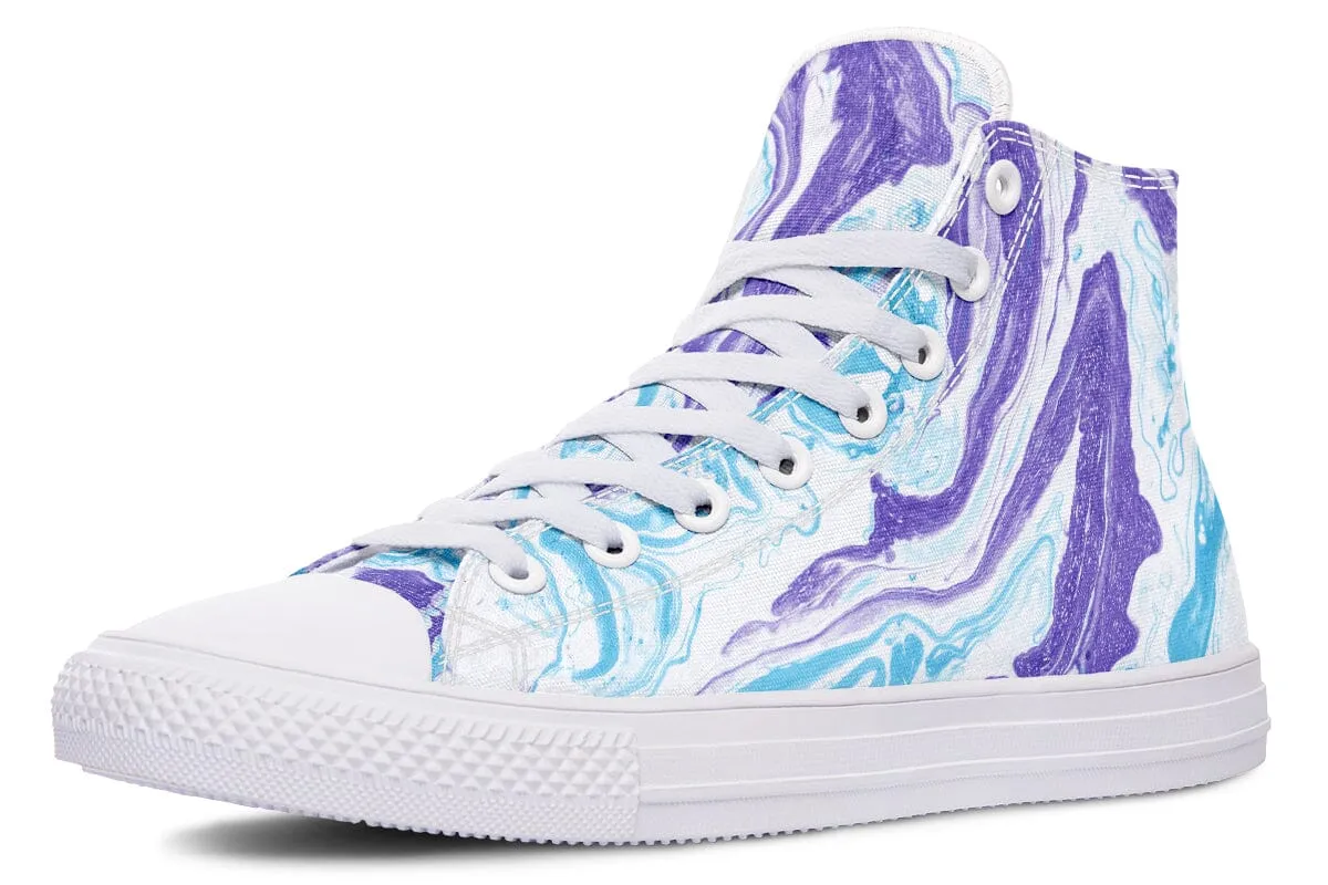 Swirls High Top Shoes