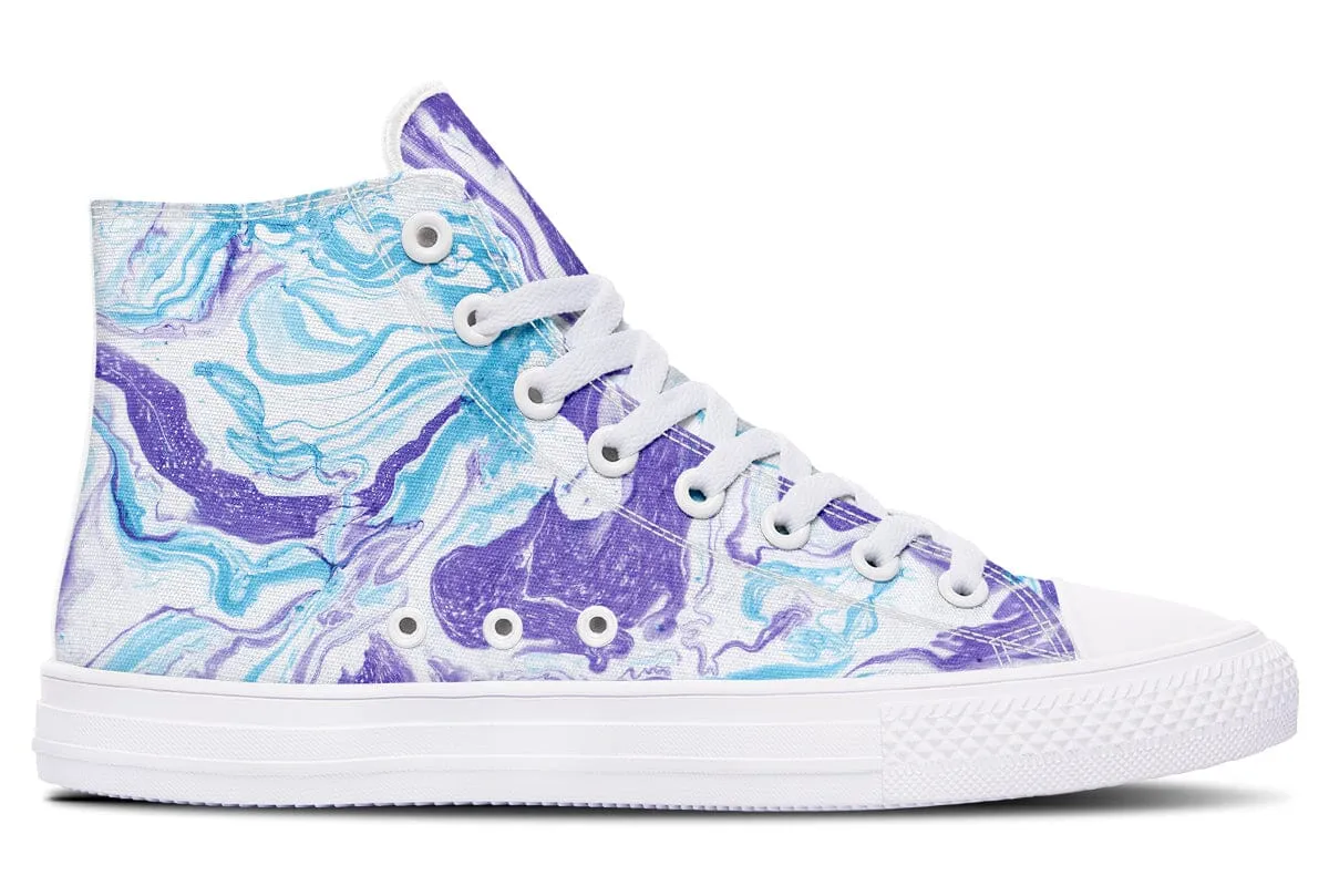 Swirls High Top Shoes