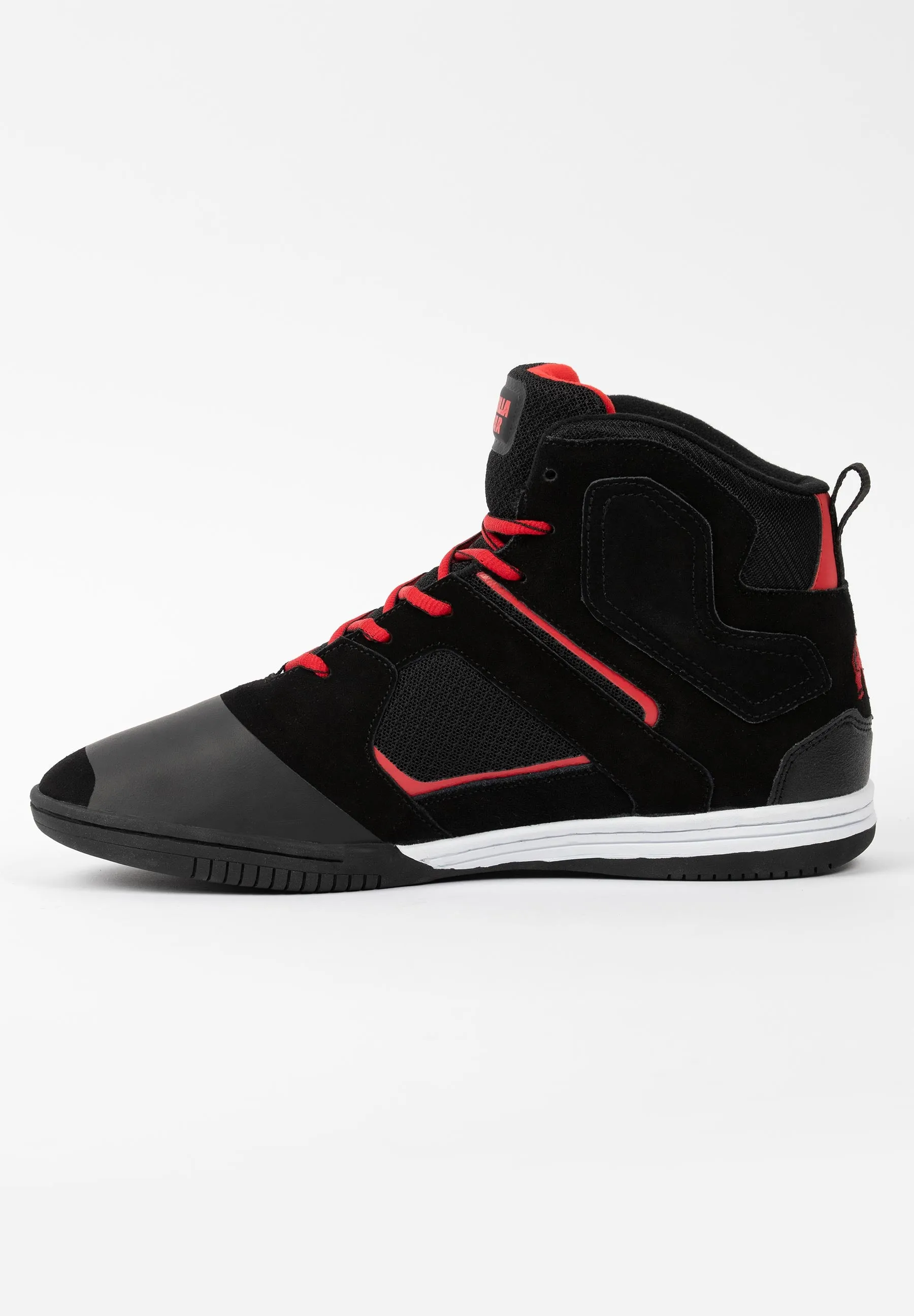 Troy High Tops - Black/Red