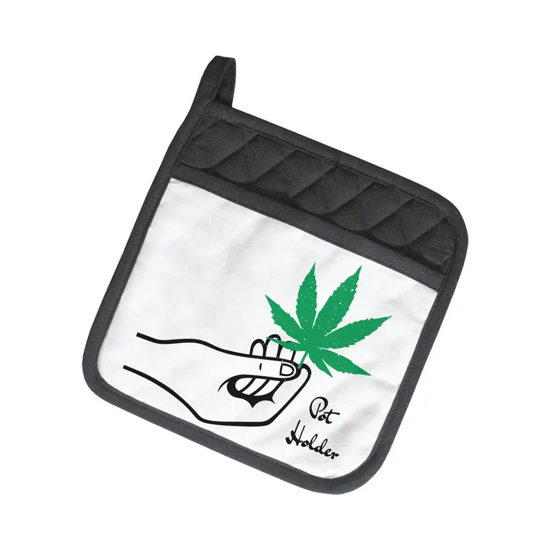 Twisted Wares 'Pot Holder' Weed Leaf Potholder