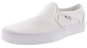 Vans Women's Asher Low Canvas Slip On Shoes