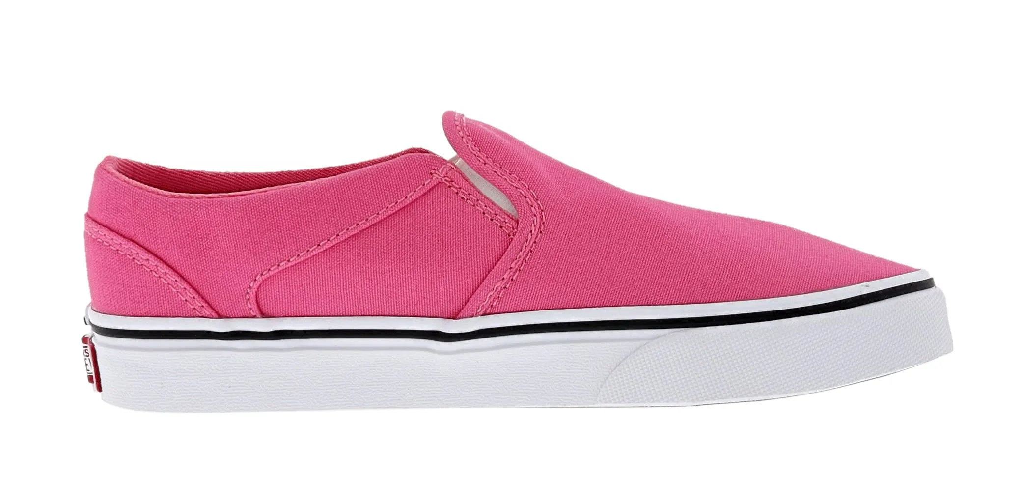 Vans Women's Asher Low Canvas Slip On Shoes