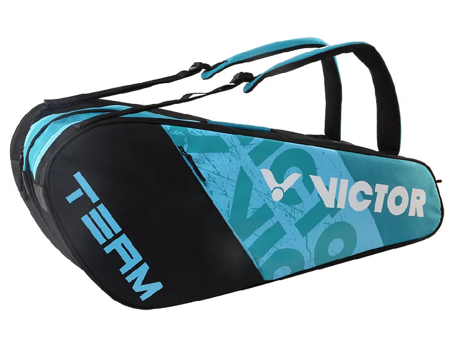 Victor BR6215 FC 6-Piece Racket Bag (Blue Jewel/Black)