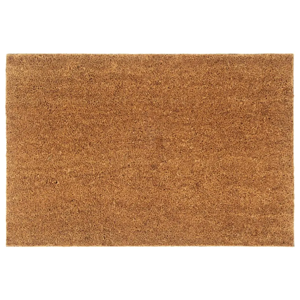 vidaXL Door Mat Natural 60x90 cm Tufted Coir