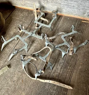 Vintage Italian Mountaineering Crampons